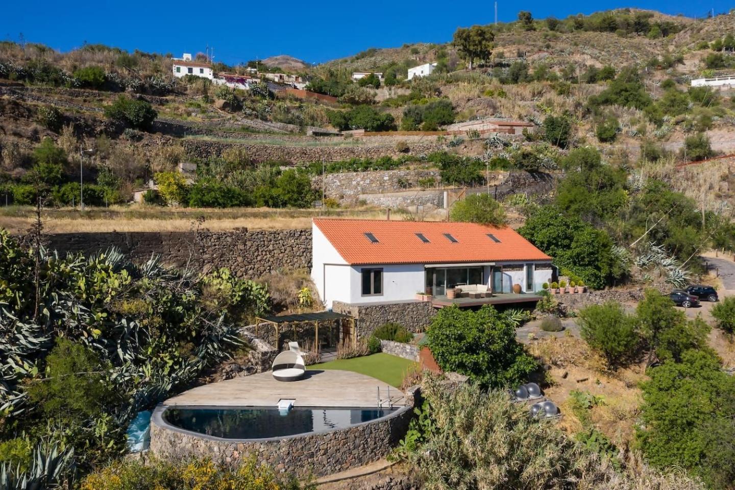 Finca En El Corazon De La Isla Tejeda Kültér fotó